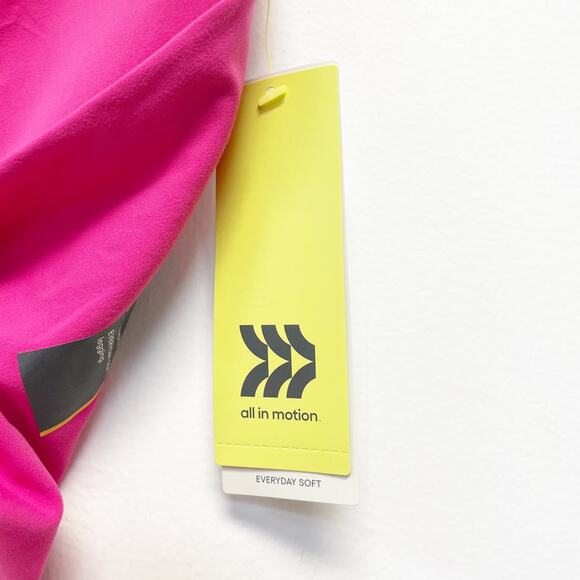 All In Motion Women's Everyday Soft Ultra High Rise 7/8 Leggings Berry Pink S - Picture 5 of 6